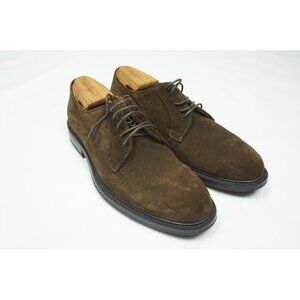 Officine Generale Paris 6e Brown Suede Nubuck Oxford Shoes Sz 43 9-9.5